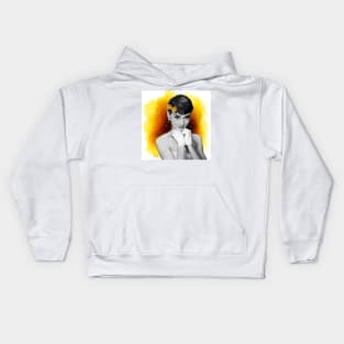 Audrey Hepburn Kids Hoodie